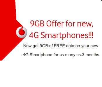 India Desire : Vodafone 4G Free Data Offer : Get Vodafone Unlimited Free Calls + 2GB/Day Data For 7 Days (User Specific)